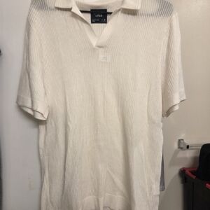 Abercrombie & Fitch Off-White Polo Shirt